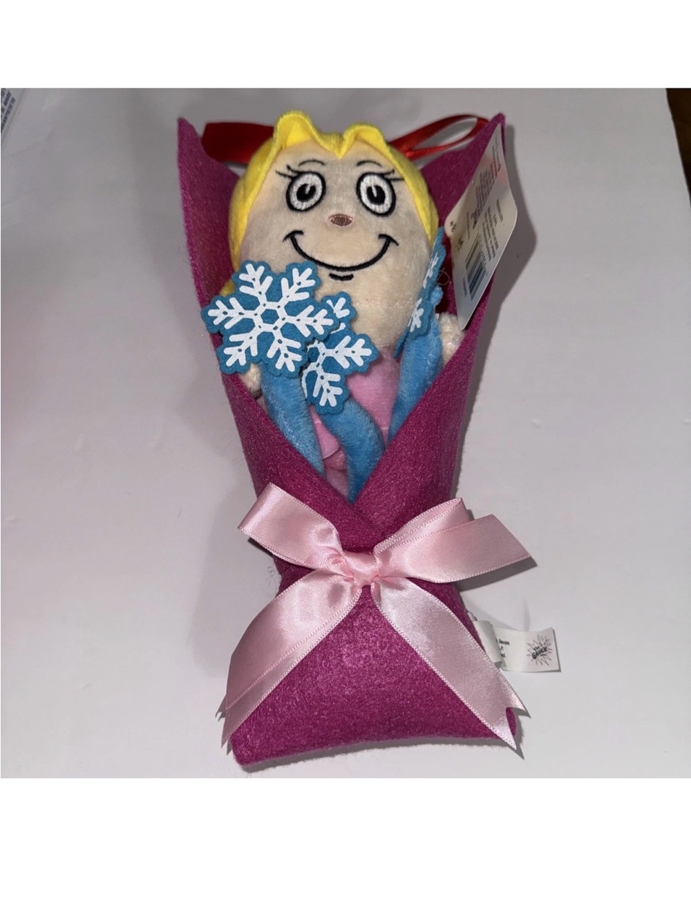 The Grinch Plush Kids Toy - Pink/Yellow/Blue - Picture 2 of 5